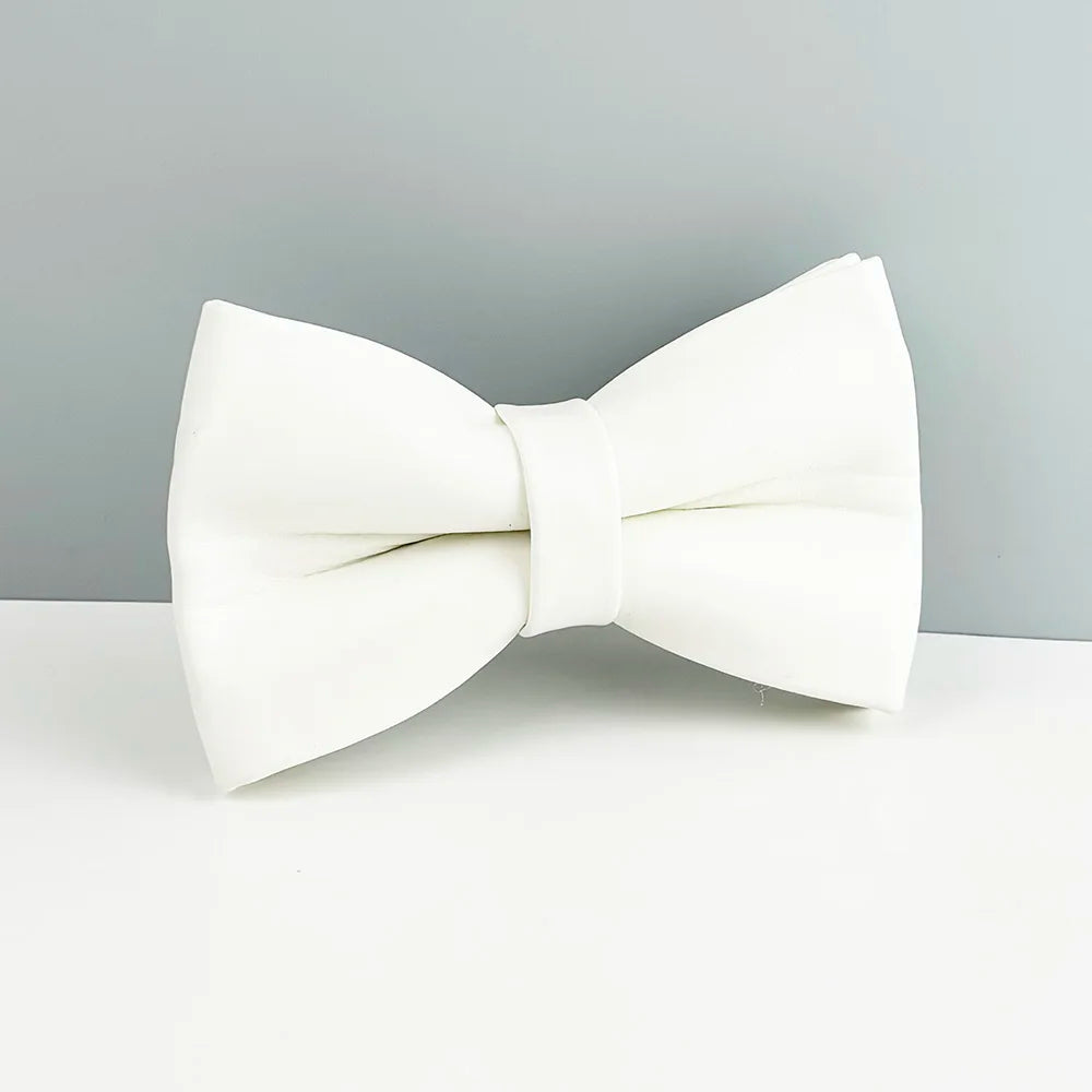White Leather Dog Set