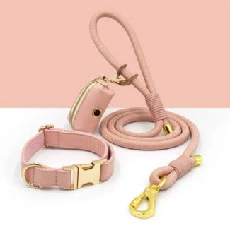 Custom Luxury Dog Leash Set