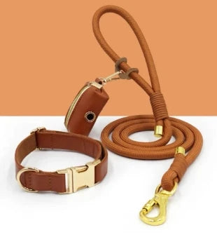 Custom Luxury Dog Leash Set