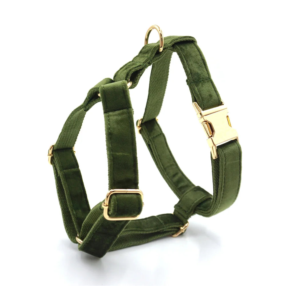 Vintage Velvet Dog Collar