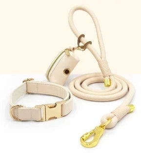 Custom Luxury Dog Leash Set