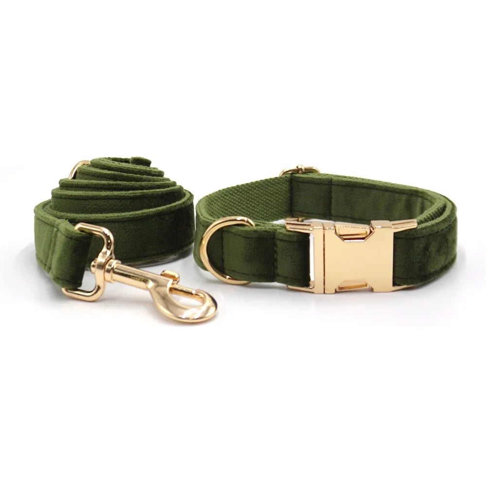 Vintage Velvet Dog Collar