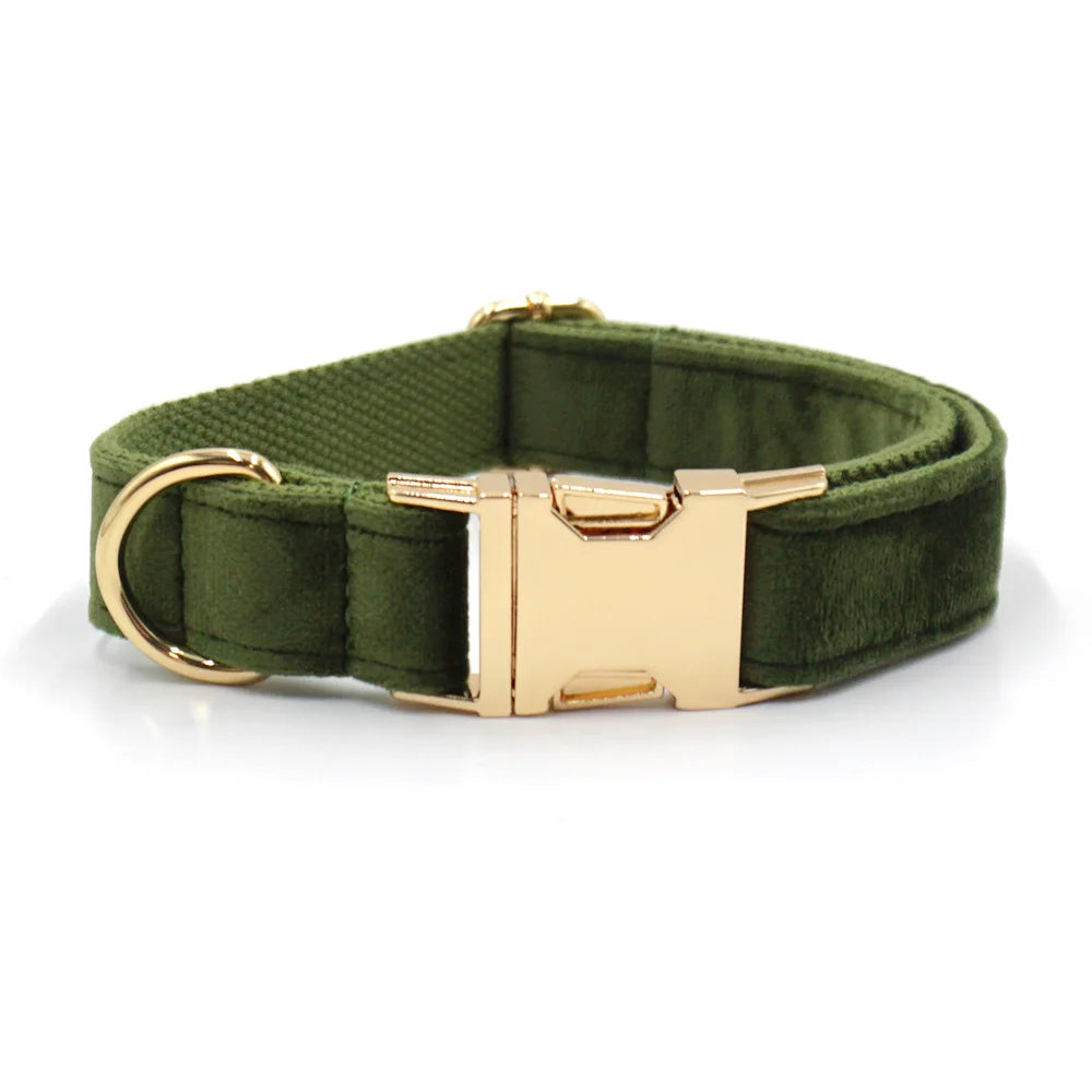 Vintage Velvet Dog Collar