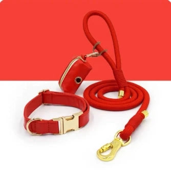 Custom Luxury Dog Leash Set