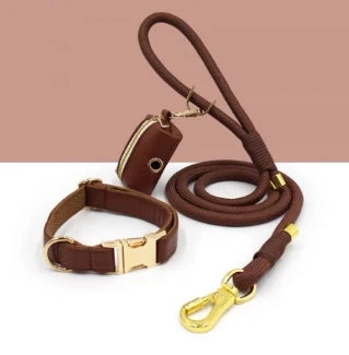 Custom Luxury Dog Leash Set
